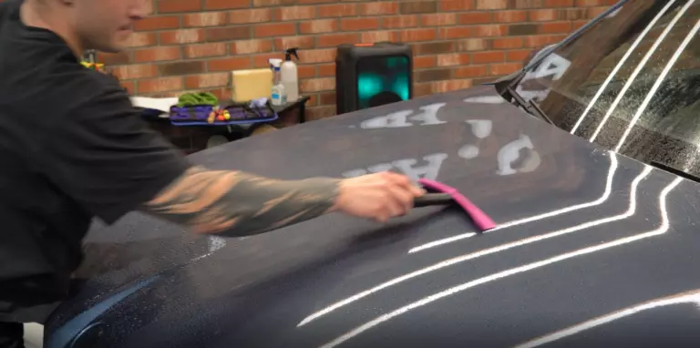 Оклейка капота BMW X3-2